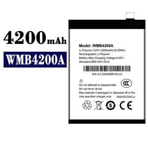 Batería telefono celular WMB4200A para WALTON