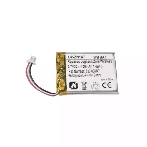 Batería para auriculares Logitech Zone Wireless,Zone Wireless Plus,Zone 900