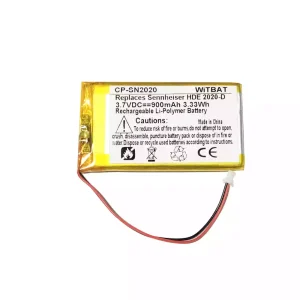 Batería para auriculares Sennheiser HDE 2020-D,HDE 2020-D II,HDE 2020-II