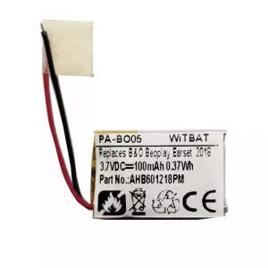 Batería para auriculares B&O Beoplay Earset 2018,Jabra Talk 15 SE,AHB601218PM
