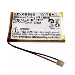 Batería para auriculares Sony MDR-XB650BT,DR-BTN200,MDR-XB950BT,MDR-XB950B1,WH-XB700,MDR-ZX330BT,MDR-ZX550BN,MDR-RF985R