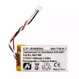 Batería para auriculares Sennheiser BAP 800,AHB571935PCT-03