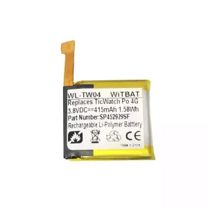 Batería nueva para TicWatch S2 TicWatch E2 WG12016,SP452929SF