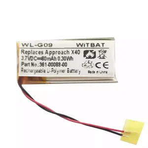 Batería nueva para Garmin Approach X40,VivoSmart HR,VivoSmart HR+,361-00088-00