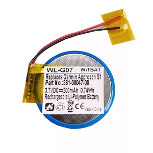 Batería nueva para Garmin 361-00047-00