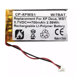 Batería nueva para XP ORX Deus,WS1,WS2,WS3,WS4,WS5