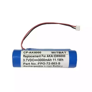 Batería nueva para AKAI EWI 5000,FPO-72-003-S