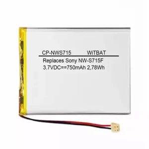 Batería nueva para Sony Walkman NW-S710,NW-S715F,LIS1401