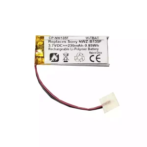 Batería nueva para SONY Walkman NWZ-B133F,NWZ-B135,NWZ-B142F,NWZ-152F,NWZ-B162F,NWZ-B172F,NWZ-B173F,NWZ-B183F