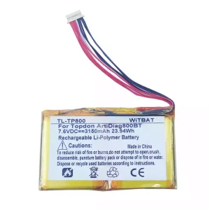 Batería nueva para Topdon ArtiDiag800BT,PC944755-2S1P